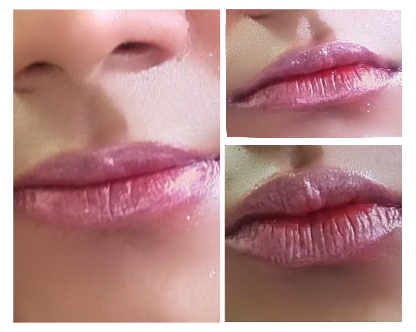 Flaming Kiss Hot pink nourishing,brightening and smoothening lip gloss.