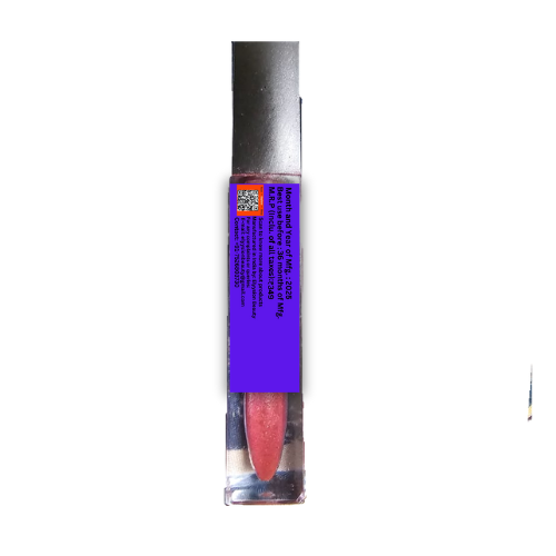 Flaming Kiss Hot pink nourishing,brightening and smoothening lip gloss.