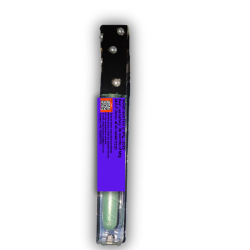Elyysion Beauty Ghoul's Glow Iridescent Lip Gloss, Green Shimmer, Halloween Collection